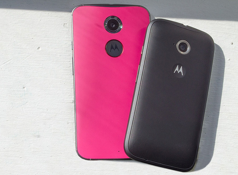 Moto X and E
