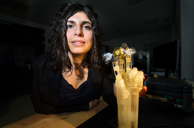 Saarland University's wire-based artificial hand