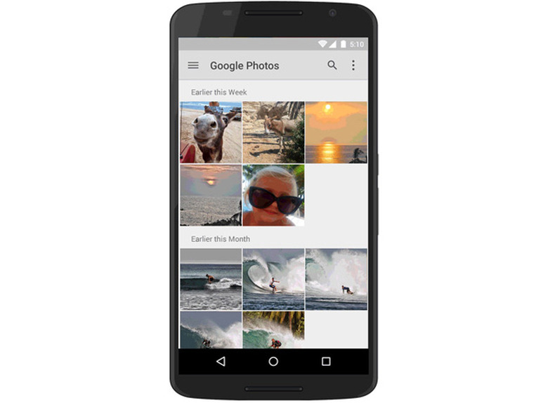 Google Drive's photo view