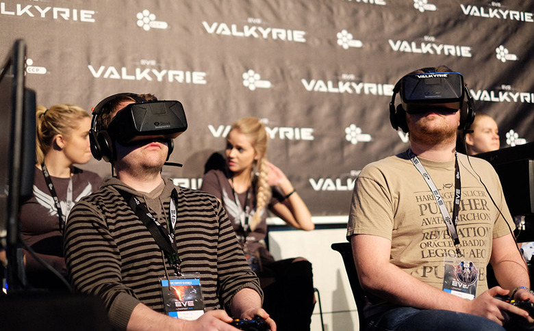 People playing Eve Valkyrie