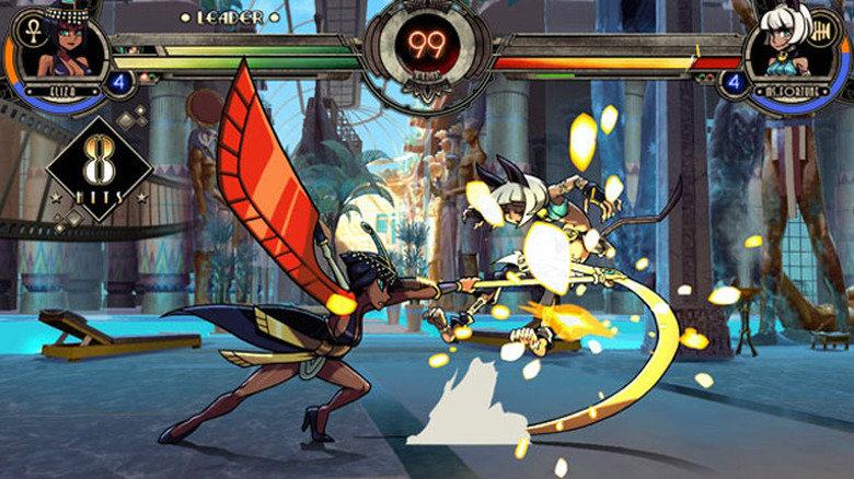 Skullgirls in action
