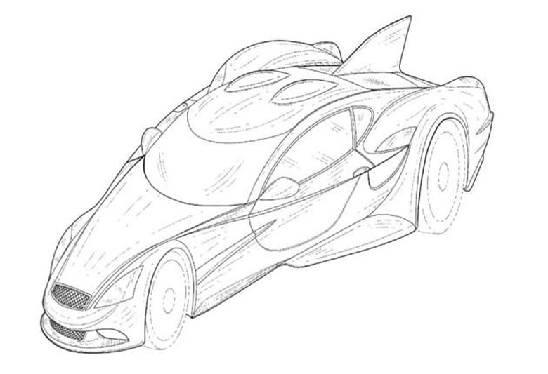 DeltaWing's second street car patent