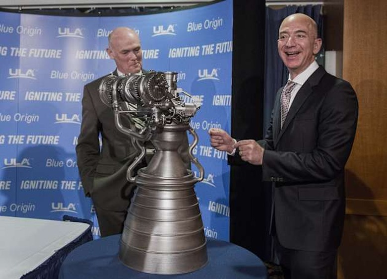 Amazon.com Chief Executive Officer Jeff Bezos Announces Space Exploration Project