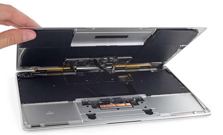 iFixit opens Apple's new MacBook