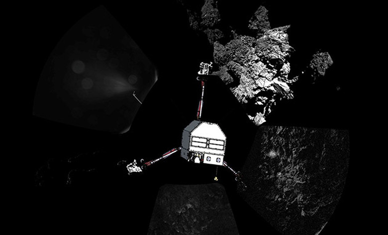 Philae on Comet 67P