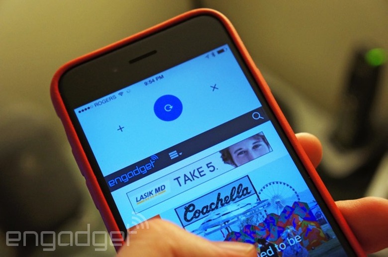 Pull to refresh in Chrome for iOS