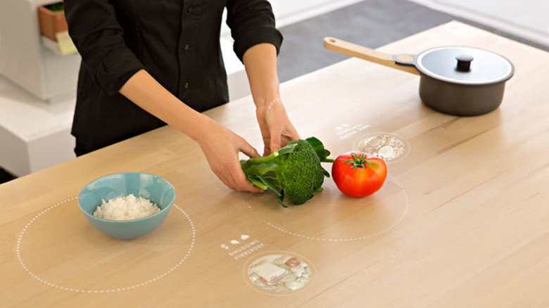 IKEA's smart table in Concept Kitchen 2025