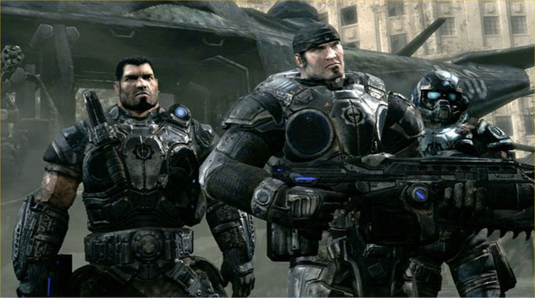 'Gears of War' characters Dom, Marcus and Carmine