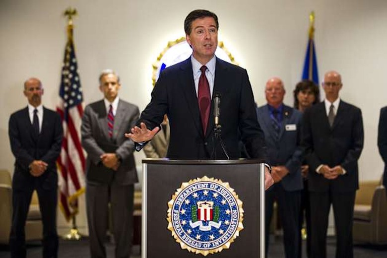 FBI Director James Comey visits Denver FBI Field Office