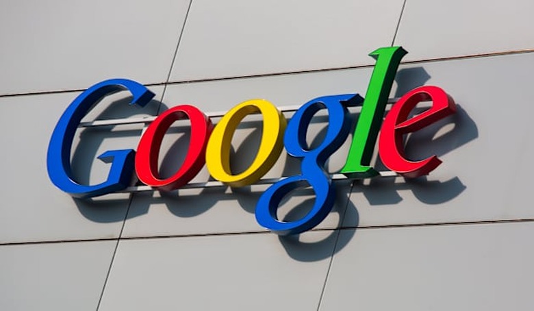 ZURICH, SWITZERLAND - MARCH 14, 2014: Google Corporation Building sign.