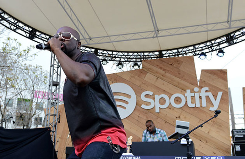 Wyclef Jean performs at a Spotify concert for SXSW