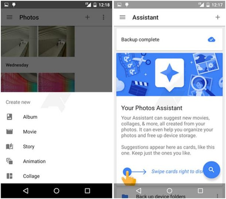 Assistant in Android's new Photos app