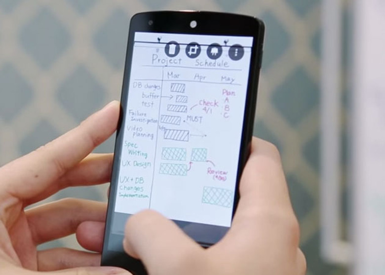 Office Lens for Android on a Nexus 5