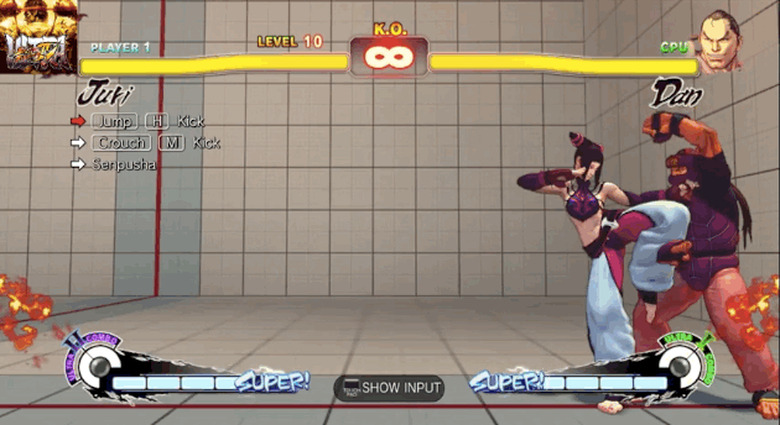 Street Fighter IV glitch