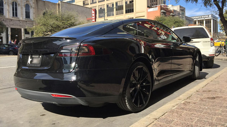 Tesla Model S in Texas