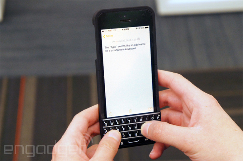 Typo keyboard for iPhone 5 and 5s