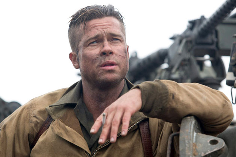 Brad Pitt in 'Fury'