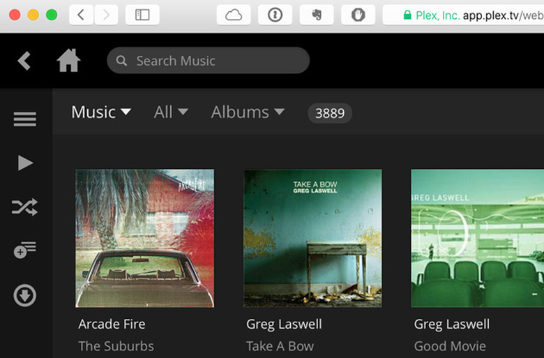 Plex's media server with a secure connection