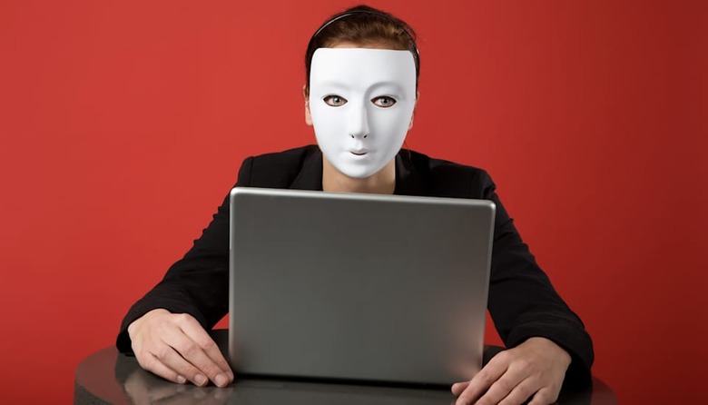a female surfing the web...