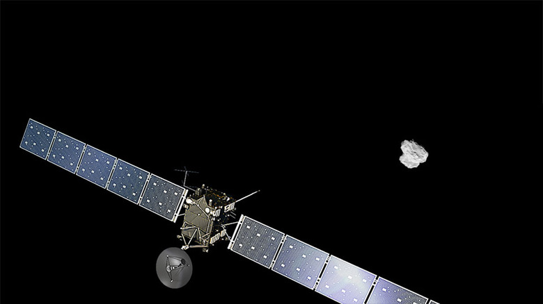 The Rosetta comet probe 