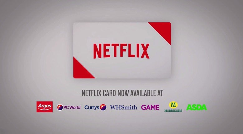 Netflix Card