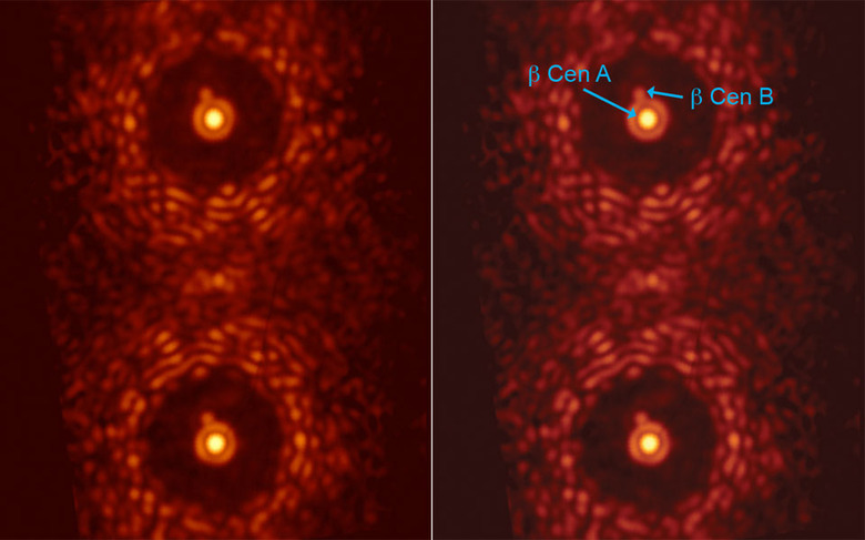 The Vector-APP coronagraph looking at Beta Centauri