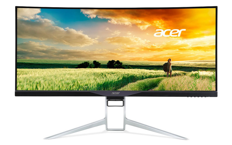 Acer's XR341CK curved display