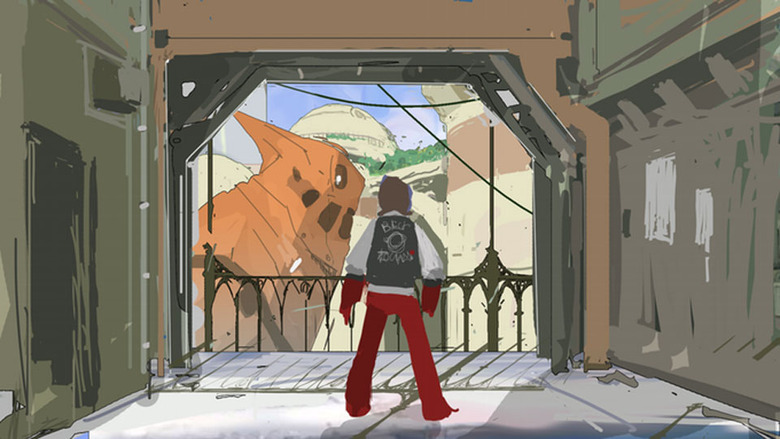Concept art for 'Red Ash' the game