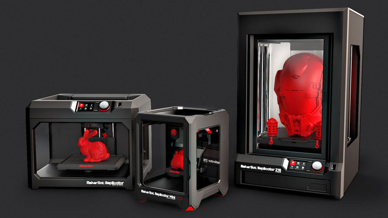 MakerBot's 5th-generation 3D printer line