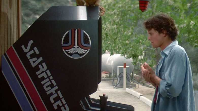 The arcade cabinet in 'The Last Starfighter'