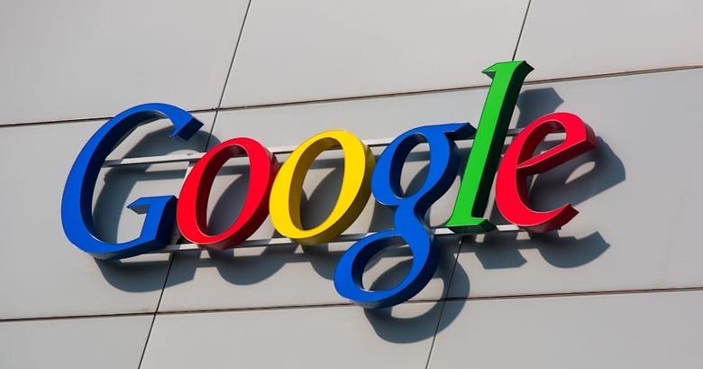 ZURICH, SWITZERLAND - MARCH 14, 2014: Google Corporation Building sign.