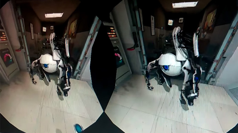 Valve's Aperture VR demo