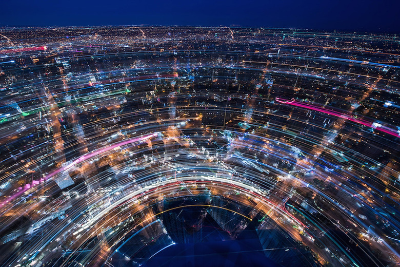 Some of Jeff Frost's art for U2's 'Innocence and Experience' tour