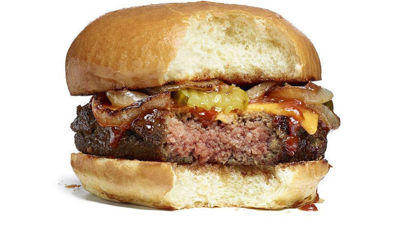 Impossible Foods' plant-based cheeseburger