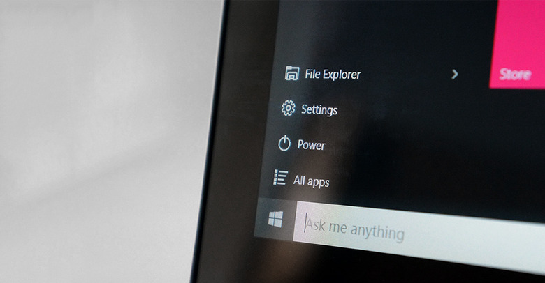 Windows 10 Start Menu