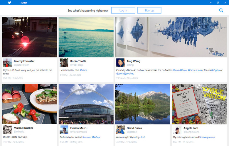 Twitter app for Windows 10