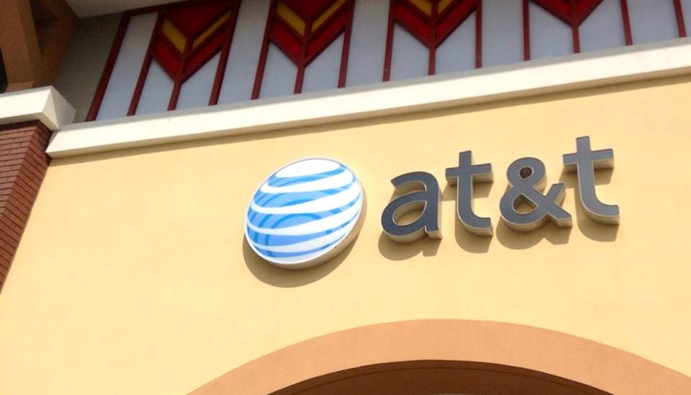 AT&T Store, AT and T in unusual Mission Style Craftsman Building, AT&T Sign logo Pics by Mike Mozart of TheToyChannel and Jeeper