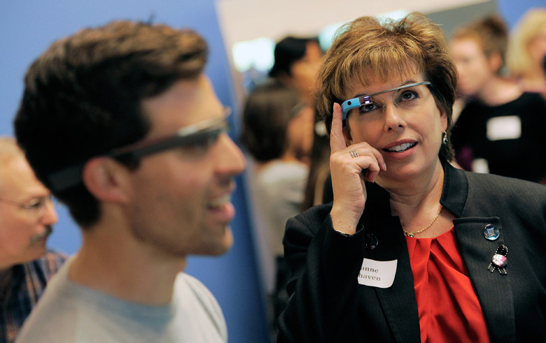 A member of the Television Academy tries Google Glass