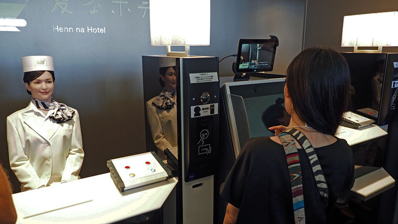 Japan's ridiculous robot hotel is actually serious business