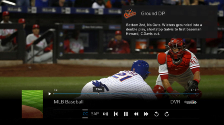 Comcast X1's sports highlights feature