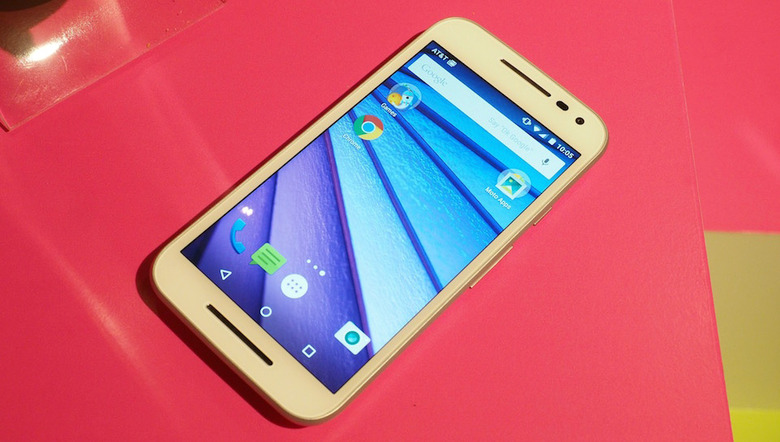 Moto G third-generation
