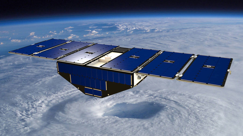 One of NASA's Cyclone Global Navigation Satellite System vehicles