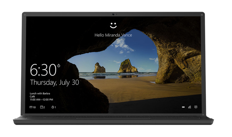 Windows 10's Hello face recognition