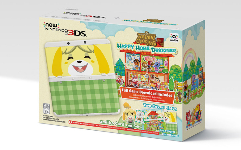 Nintendo's New 3DS bundled with 'Animal Crossing: Happy Hour Designer'