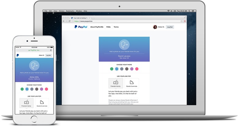 PayPal.me Devices