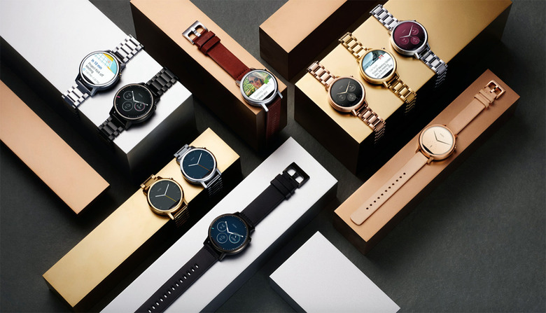 The new Moto 360 comes in two sizes, ships later this month for $299