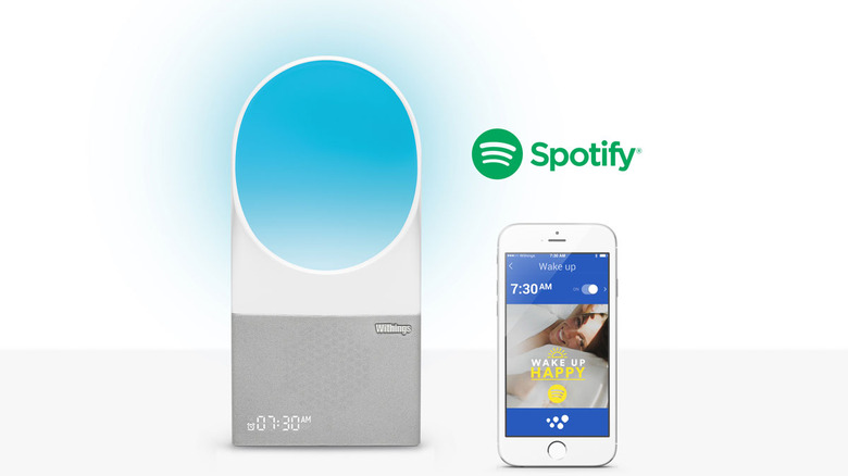 Withings' smart alarm clock with Spotify functionality