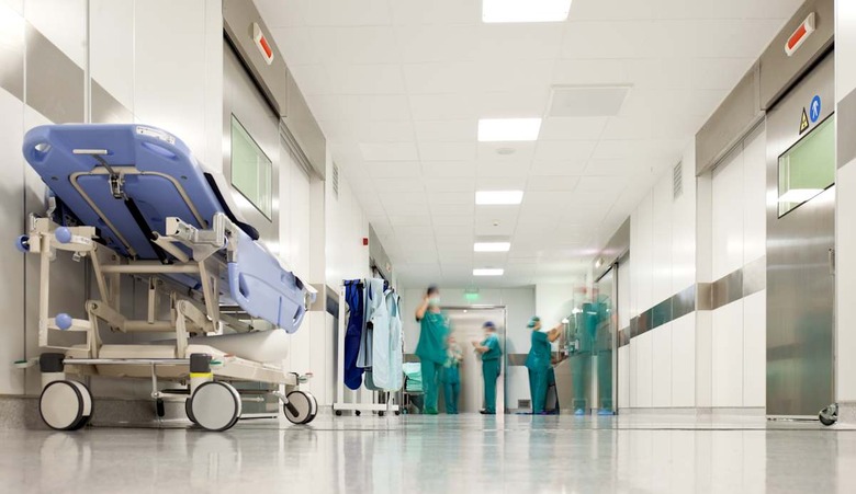 hospital hallway emergency room