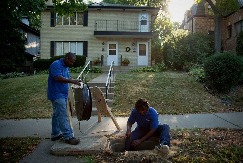 Operations During US Internet Fiber Optic Cable Installations