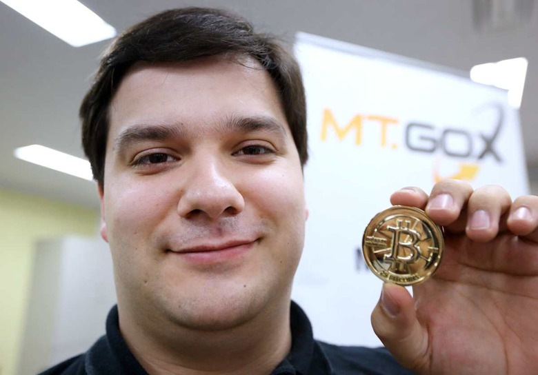 Tibanne CEO Mark Karpeles At Mt.Gox Bitcoin Exchange And Bitcoin Images